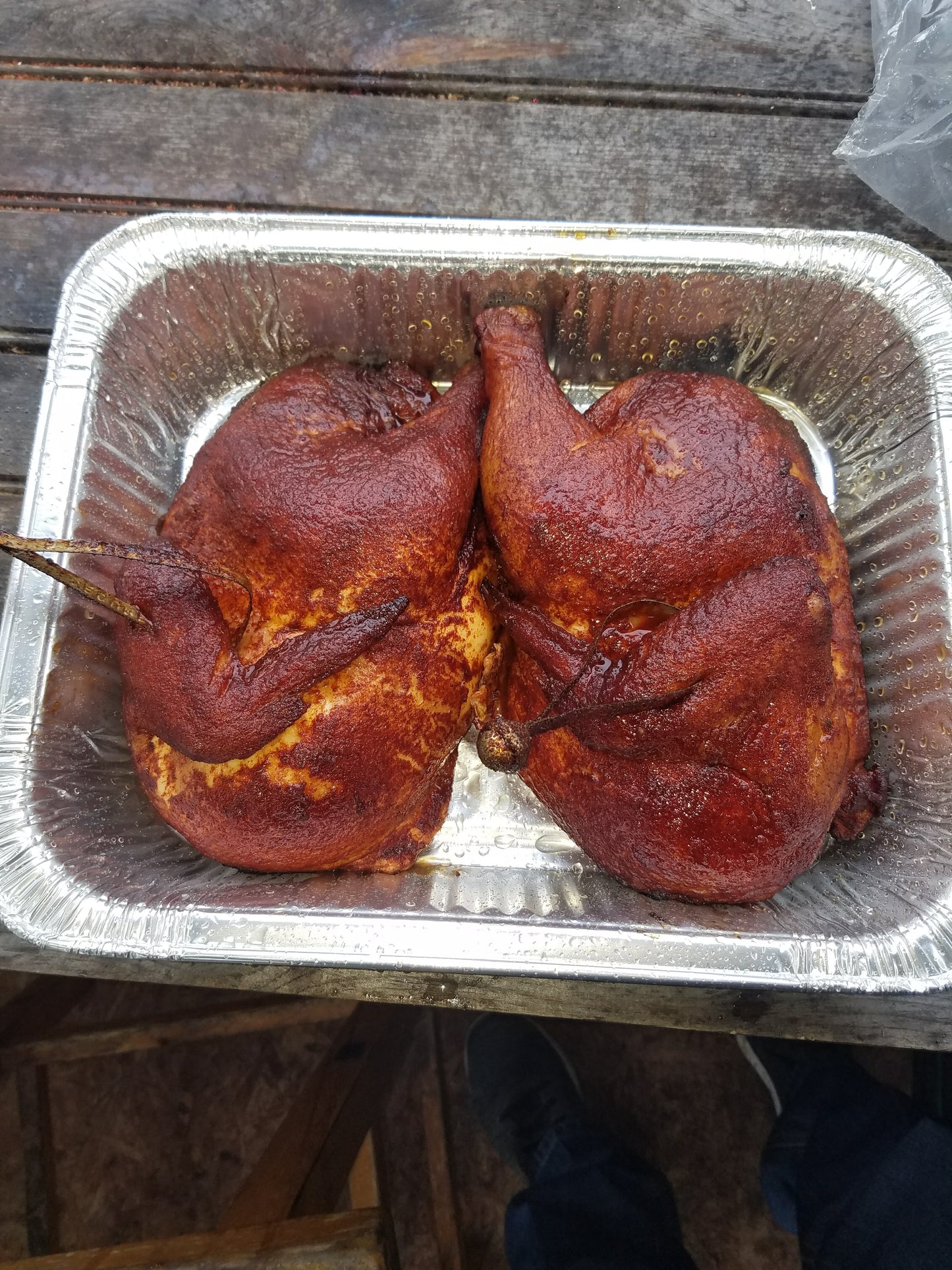 Whole Fried Turkey- Deboned & Separated